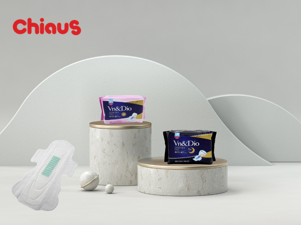 Chiaus sanitary pads-2 sizes Chiaus sanitary pads-2 sizes