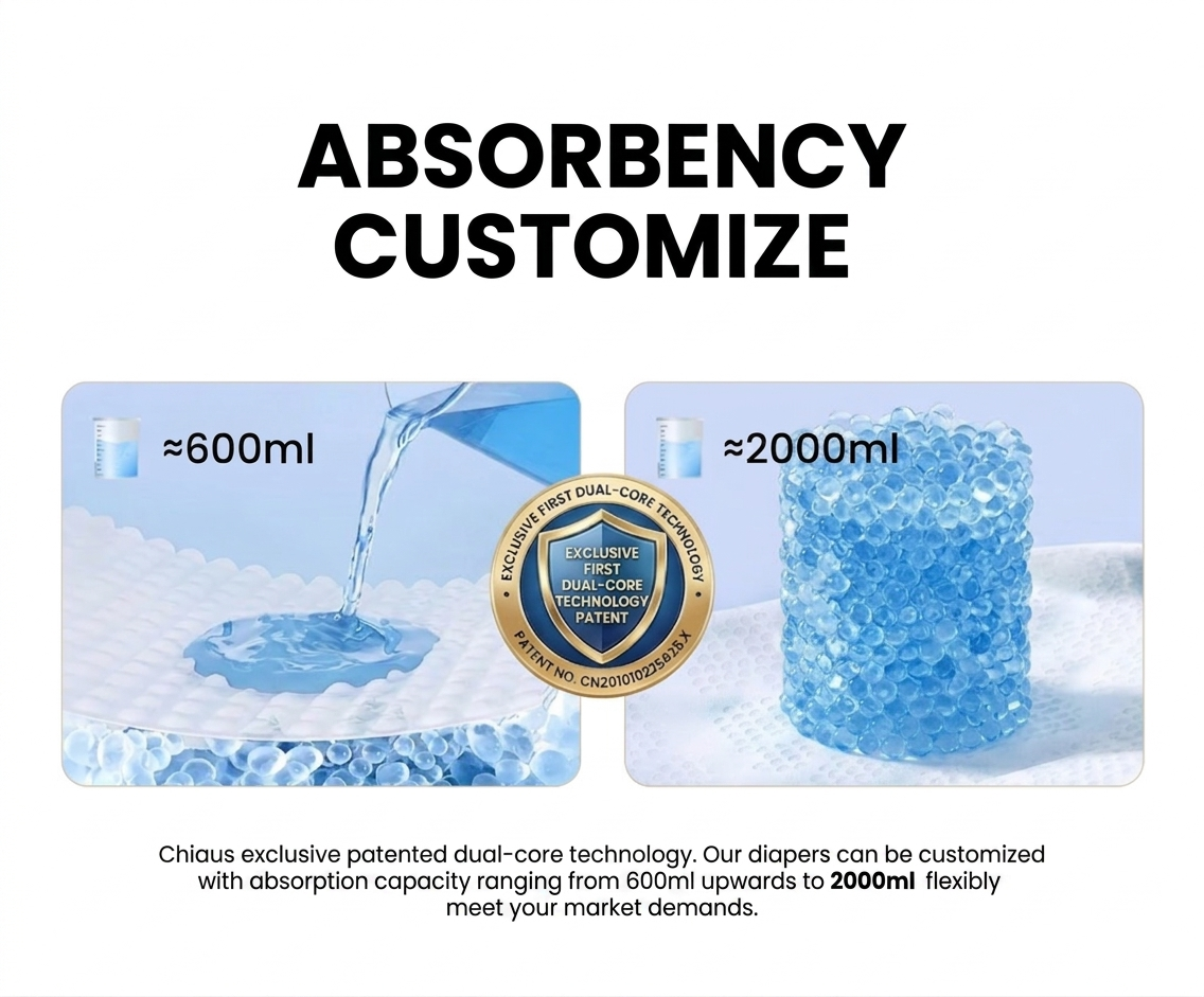 5、absorption capacity customization 5、absorption capacity customization