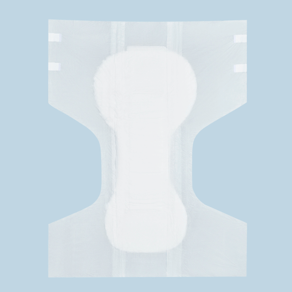 Dumbbell-shaped core on balas adult diapers Dumbbell-shaped core on balas adult diapers