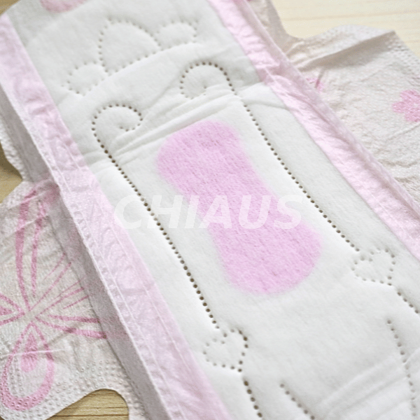 sanitary pads with Wood Pulp Absorbent Core for quick absorbency sanitary pads with Wood Pulp Absorbent Core for quick absorbency