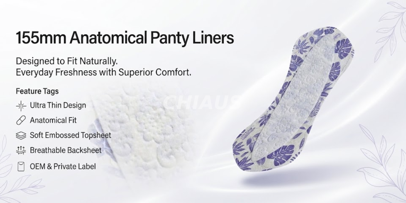 anatomical panty liner Product banner anatomical panty liner Product banner