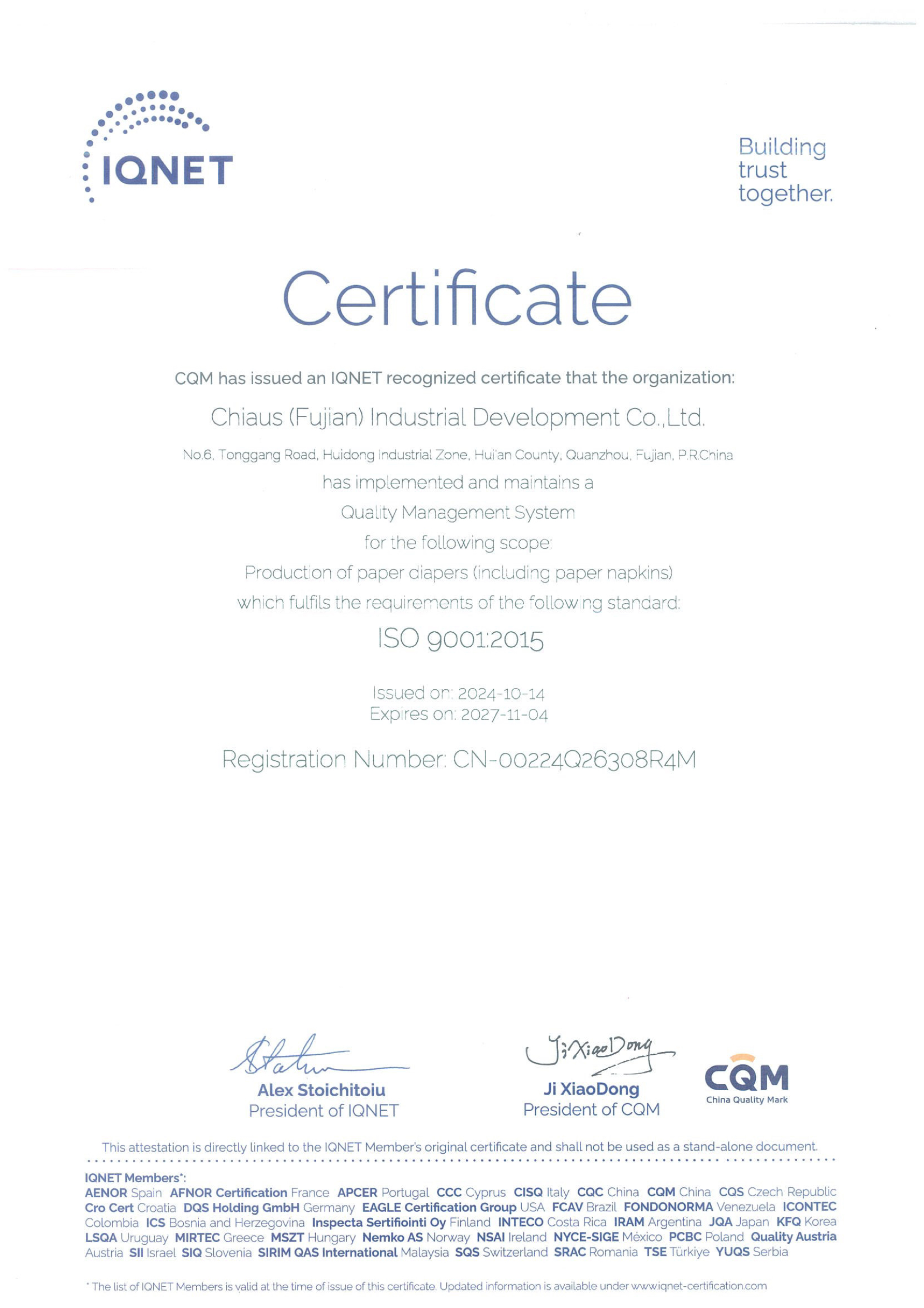 ISO 9001-2015