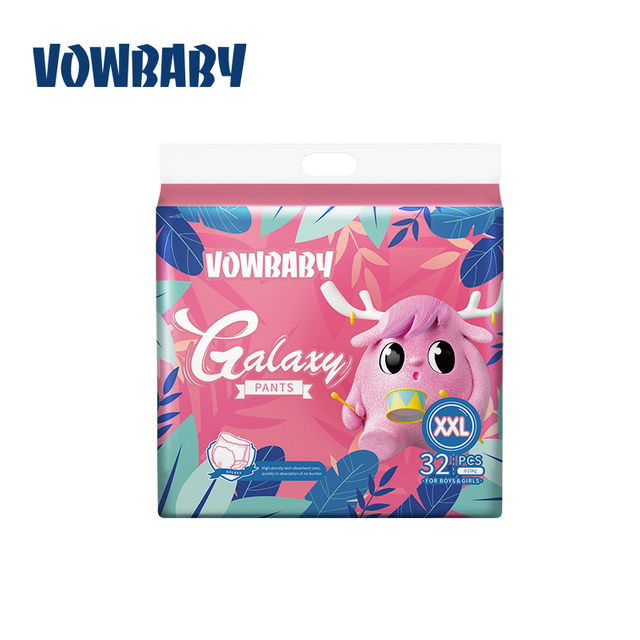 Vowbaby large size soft care diapers pull up pants Chiaus factory