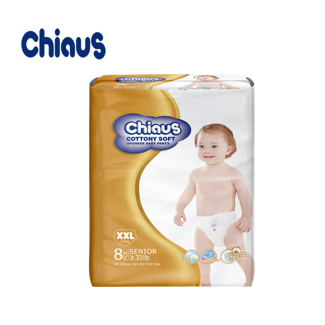 2023 Economic Pack of baby diapers pants disposable baby diapers manufacture in China