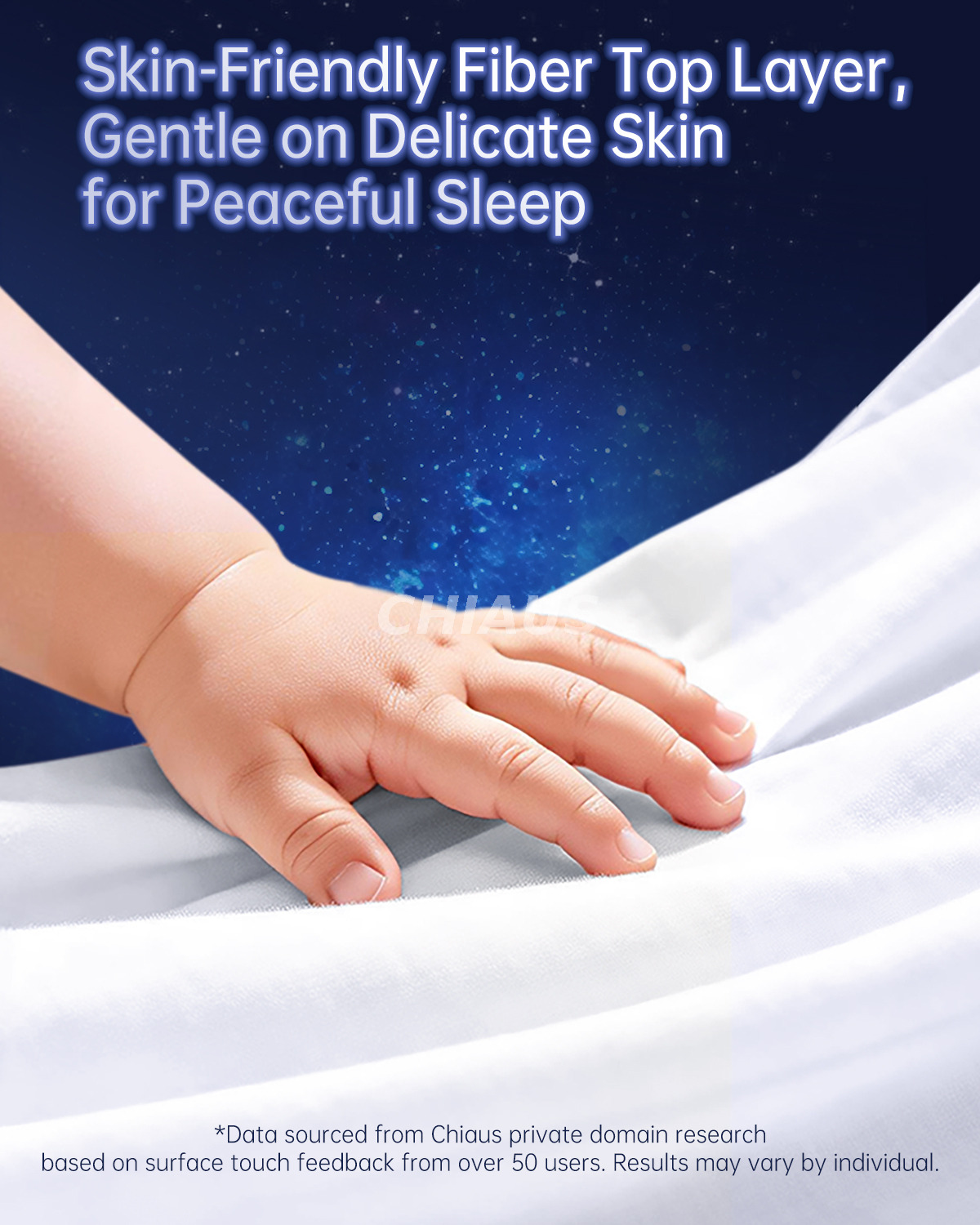  Skin-friendly soft surface