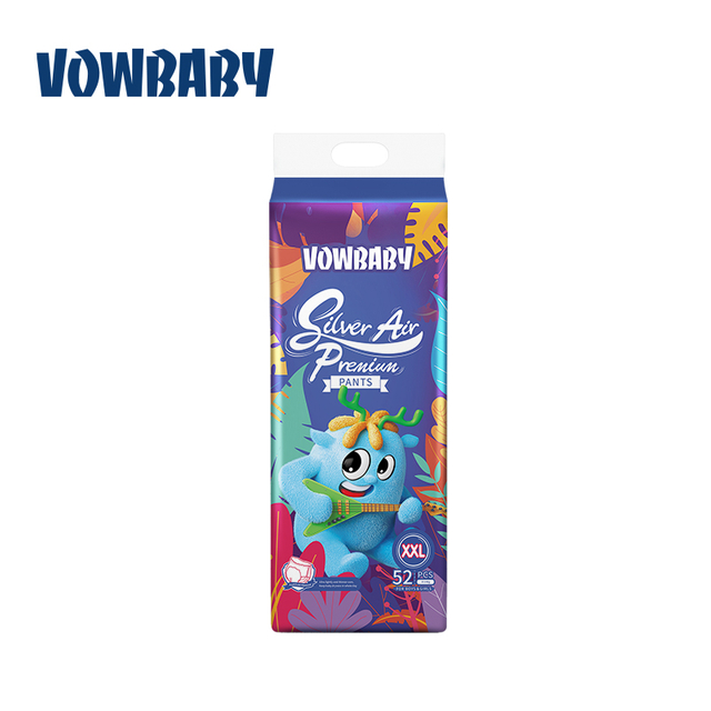 Thailand market popular sell Vowbaby diapers pants ultra thin diapers from China