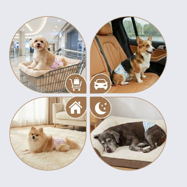 disposable pet diapers suitable for Multi-Scene Use