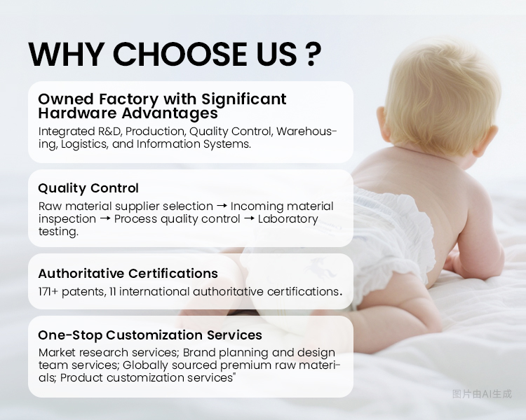 chiaus diapers' core advantages