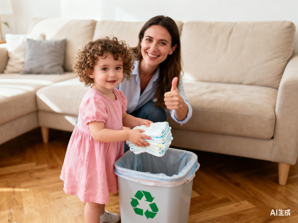 when do kids in europe stop wearing diapers