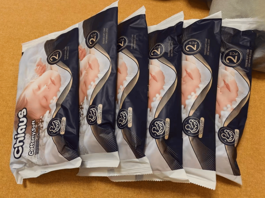 variable oem diaper samples for test