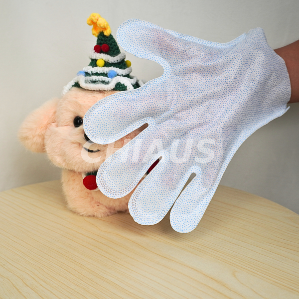 GROOMING WIPE DISPLAY -Size A WITH BLUE DOT WHITE TEA ESSENCE