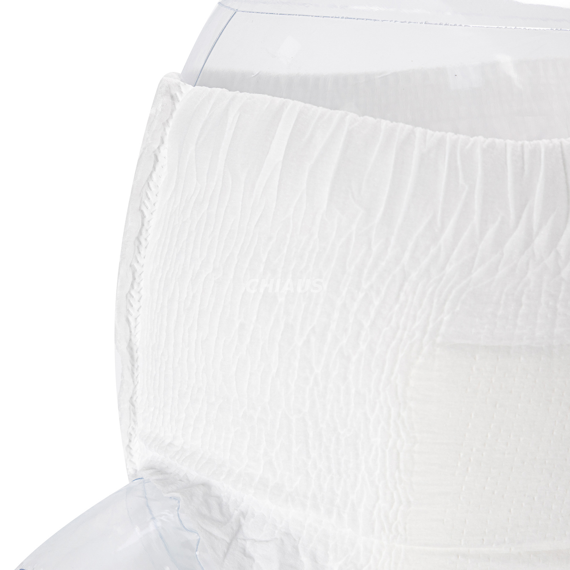 details of baby pull up pants waistband