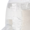 Elastic waistband disposable baby diaper
