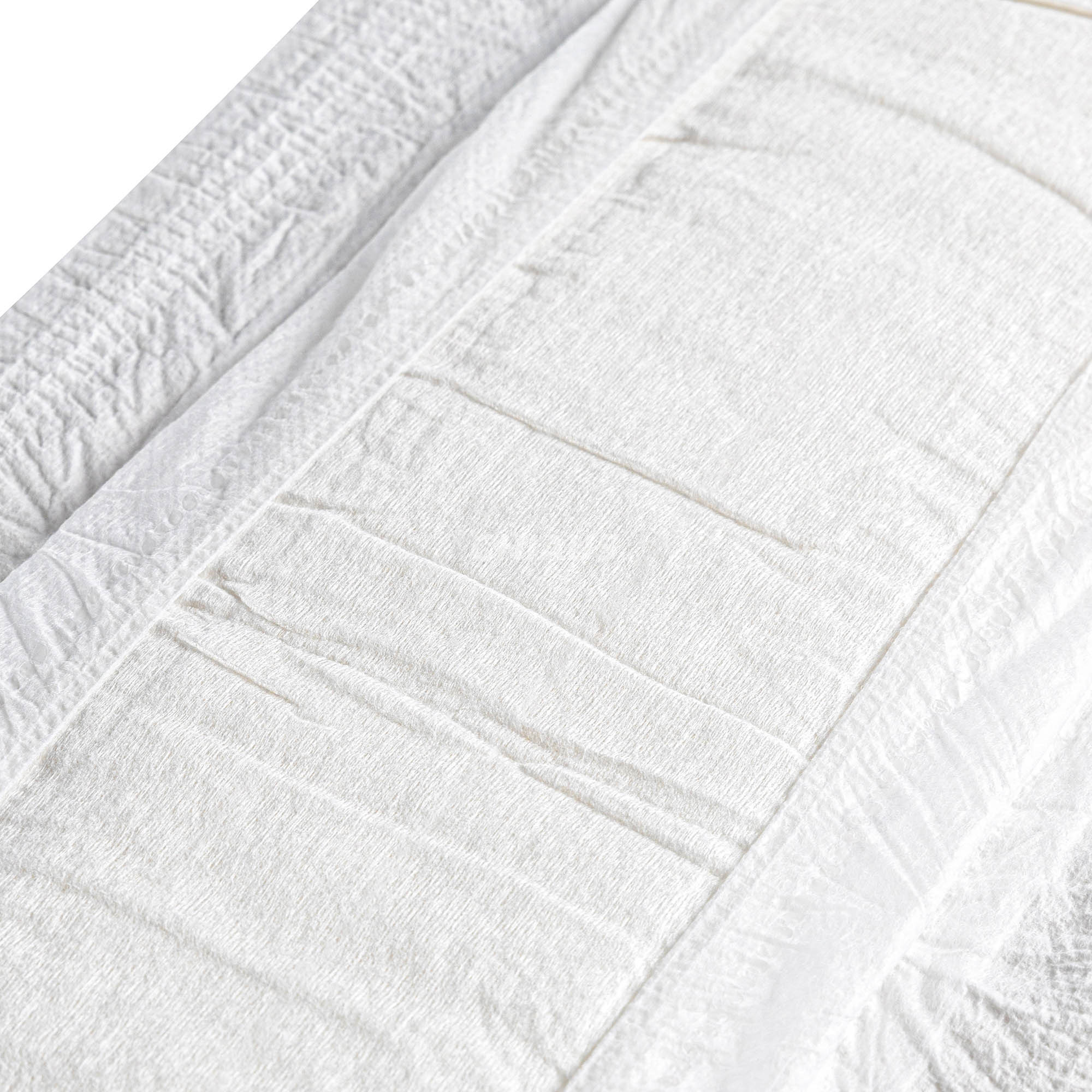 Soft bamboo fiber topsheet disposable baby diaper
