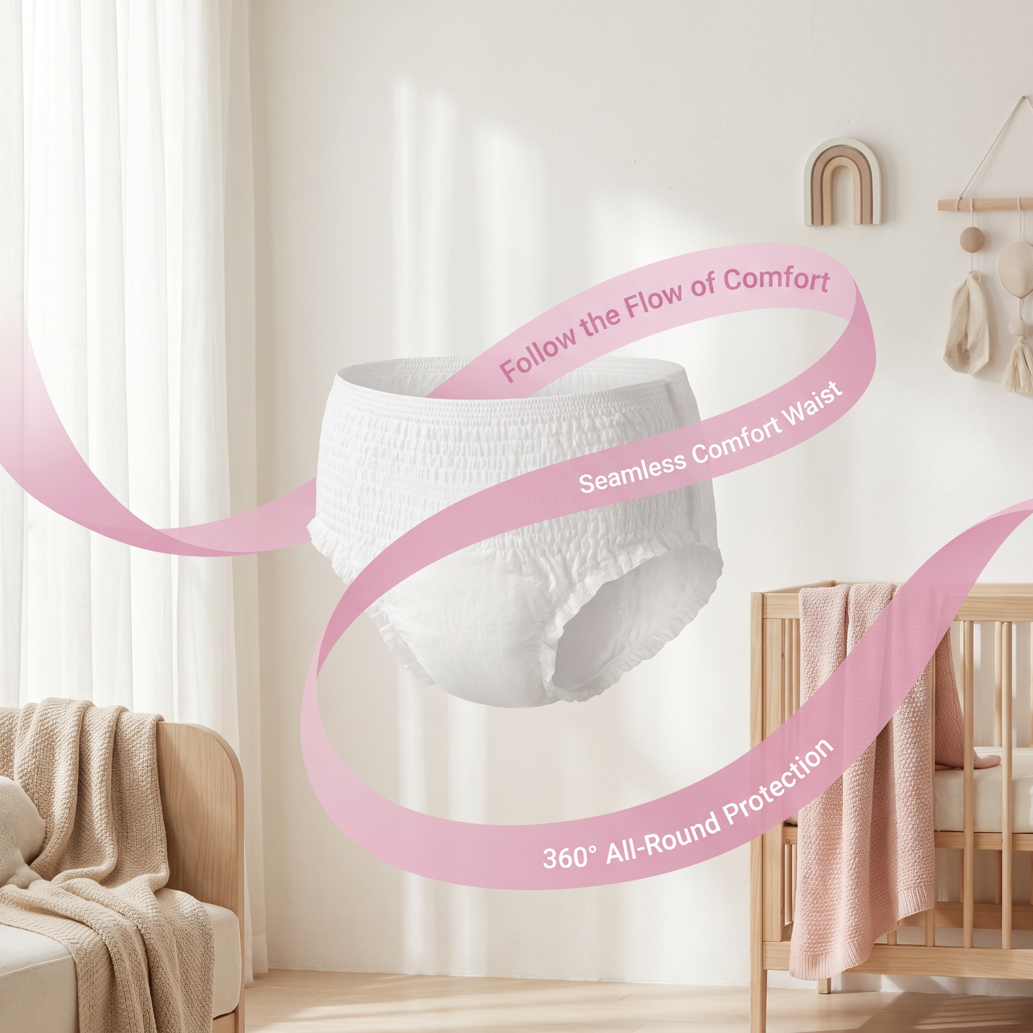 360 degree round protection for period