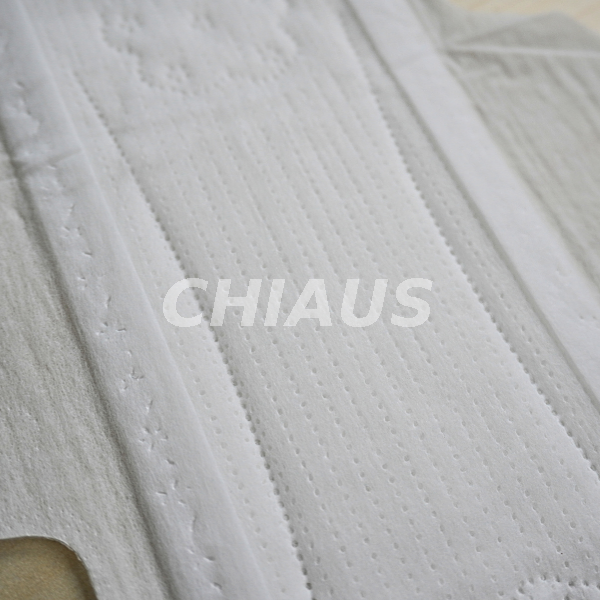 Breathable Vertical Perforated Topsheet Detail