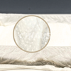 hourglass-shaped incontinence pads with breathable topsheet and leak barrier