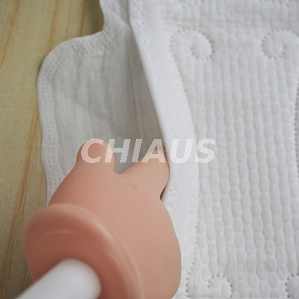 Ultra-Thin Pearl Topsheet Sanitary Pads with Flexible 3D Floating Absorbent Core