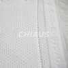 soft nonwoven topsheet with micro perforated design for sanitary pad