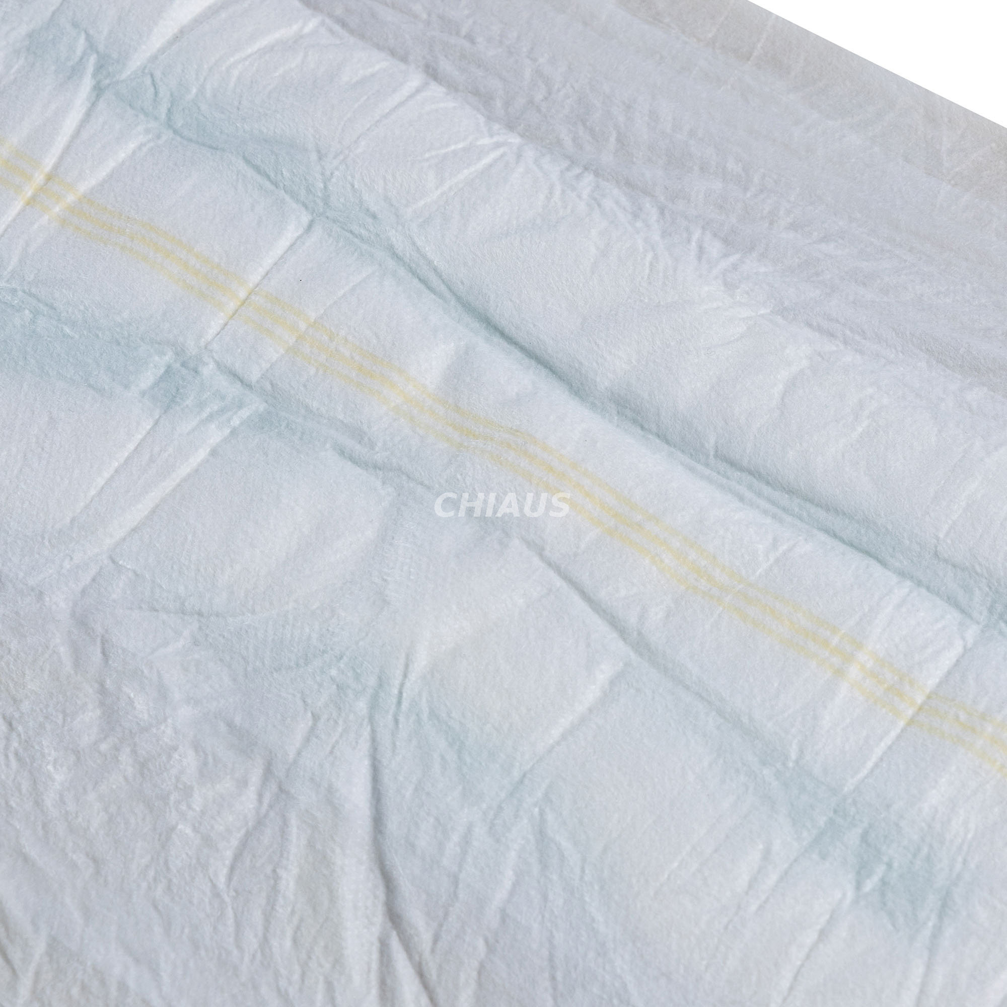 the detail of the baby diaper groove channel