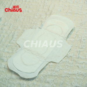 Biodegradable Fiber Topsheet Menstrual Pads with Paper Individual Wrappers