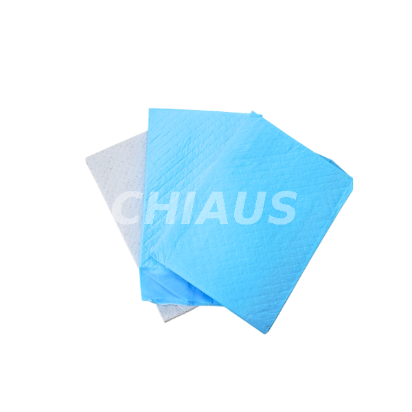 Black bamboo charcoal nonwoven topsheet for disposable pet underpads
