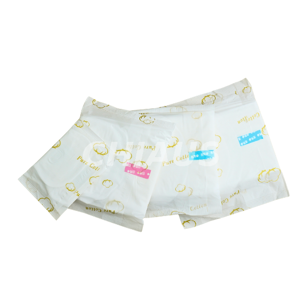 the inner package of the disposable sanitary pads