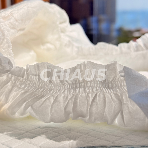 Light passing through breathable backsheet material for adult briefs