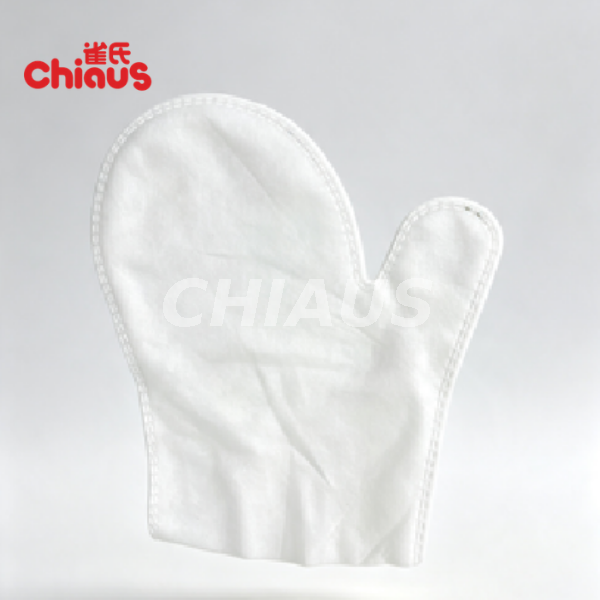 Thumb-type Pet Waterless Cleaning Wipe Gloves disposable pet cleaning glove