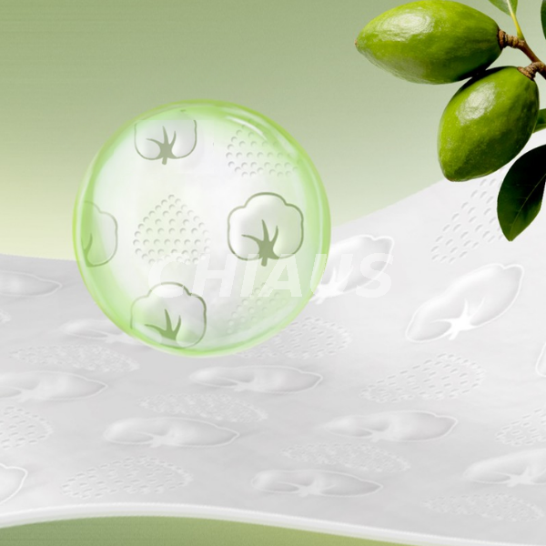 3D cotton embossing Topsheet