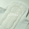  Close-Up of the Perforated Nonwoven Mesh Topsheet on a Sanitary Pad 